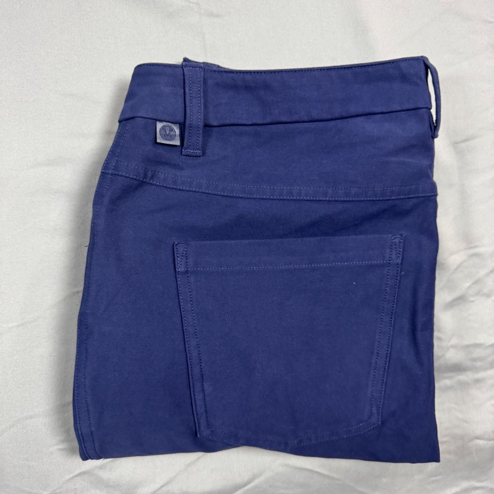Lululemon ABC Classic Fit Pants Navy Blue Mens 32 LM5AQIS Commuter Chino Stretch
